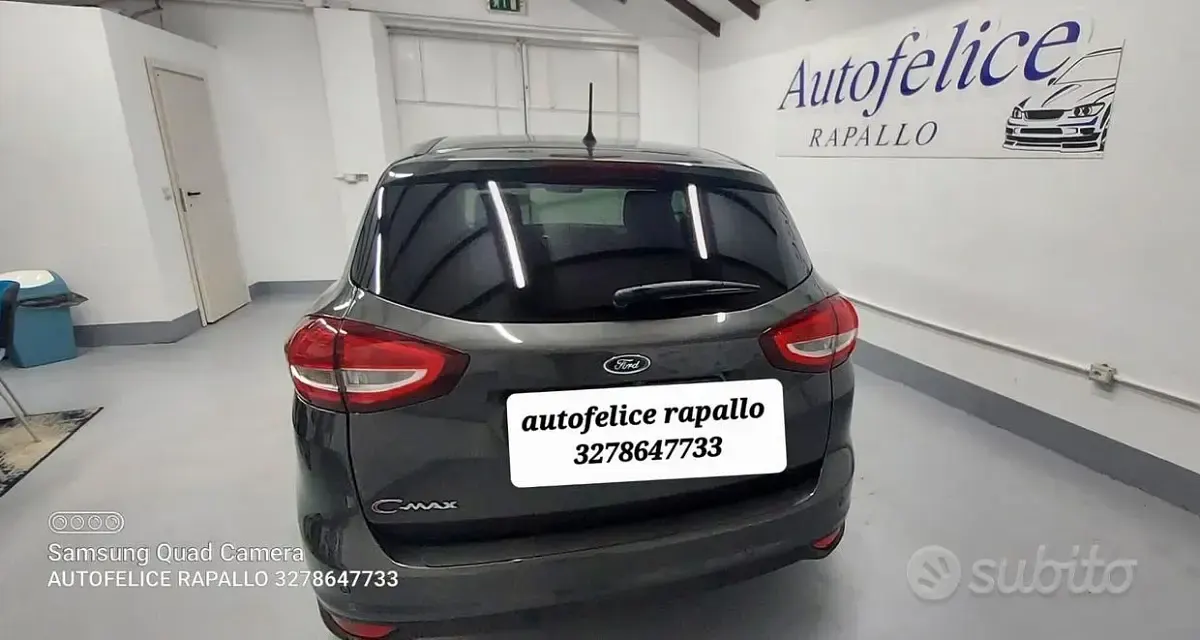 Usata Ford C-MAX 120 CV (88 kW) 2016 Grigio Monovolume