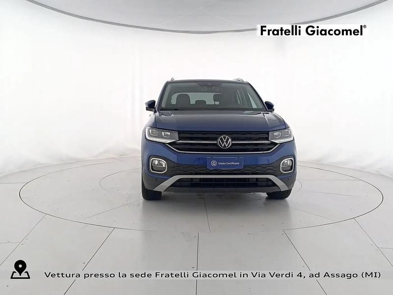 Usata VW T-Cross Advance 110 CV (80 kW) 2023 Reef blue metallizzato SUV