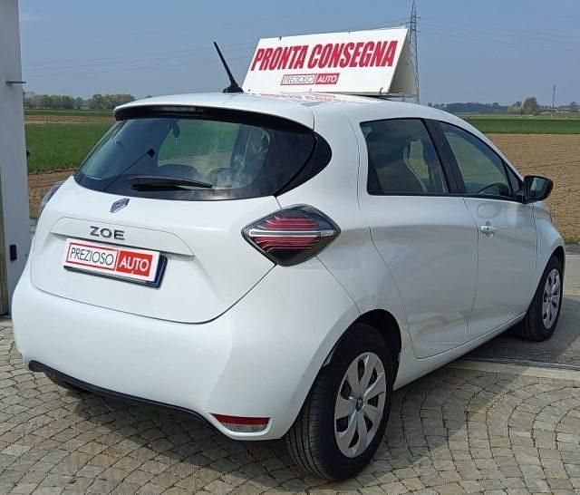 Usata Renault Zoe Life 80 kW (109 CV) 2020 Bianco Utilitaria