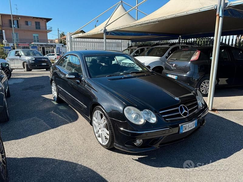 Usata Mercedes CLK220 Edition 150 CV (110 kW) 2009 Nero Coupé