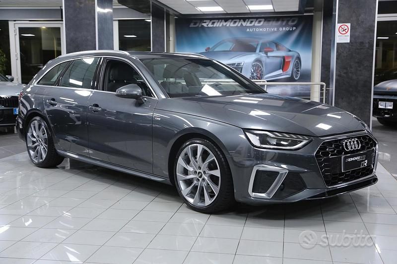 Usata Audi A4 S-Line 190 CV (139 kW) 2020 Grigio daytona Station wagon
