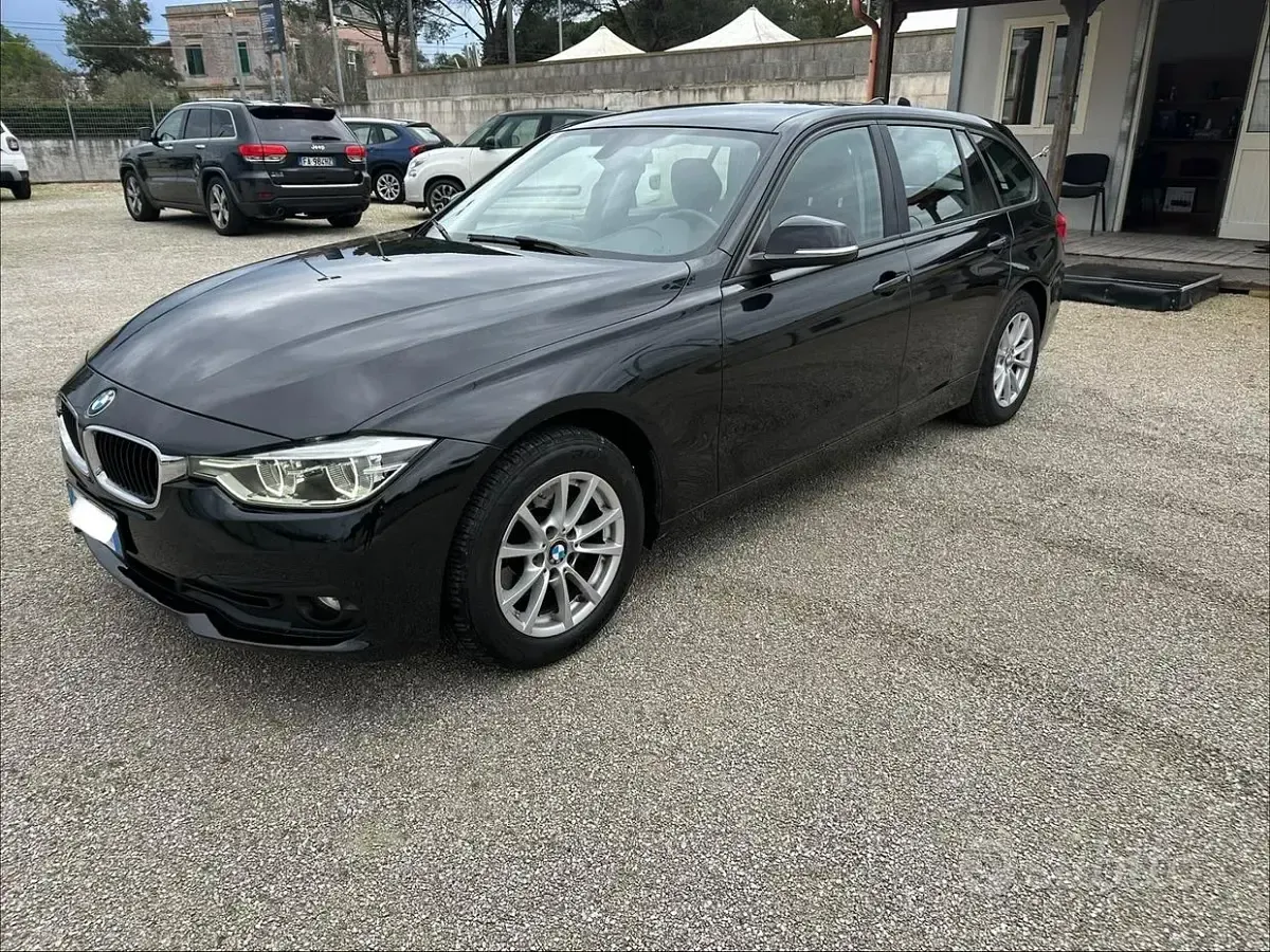 Begagnad BMW 316 Advantage 116 HK (85 kW) 2017 Blå Kombi