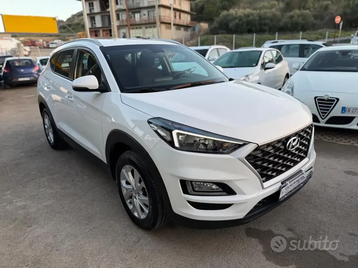 Usata Hyundai Tucson 116 CV (85 kW) 2019 Bianco SUV