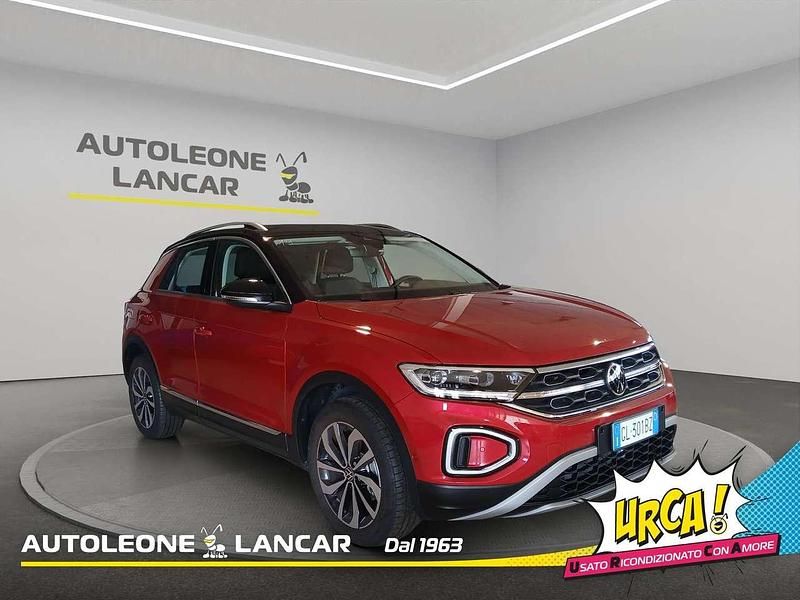 Usata VW T-Roc Style 116 CV (85 kW) 2022 Rosso tetto nero SUV