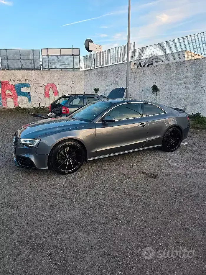Usata Audi A5 S-Line 177 CV (130 kW) 2012 Grigio Coupé