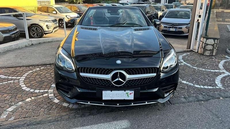 Usata Mercedes SLC200 AMG line 184 CV (135 kW) 2017 Nero Cabrio