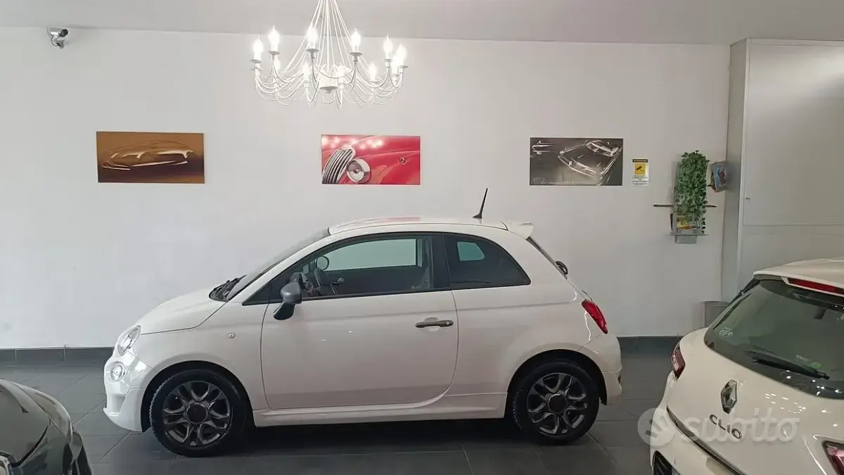 Usata Fiat 500C S 105 CV (77 kW) 2018 Bianco Cabrio