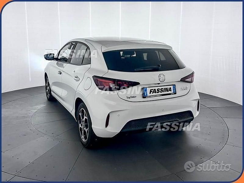 Nuova MG MG3 Luxury 2025 Bianco Utilitaria