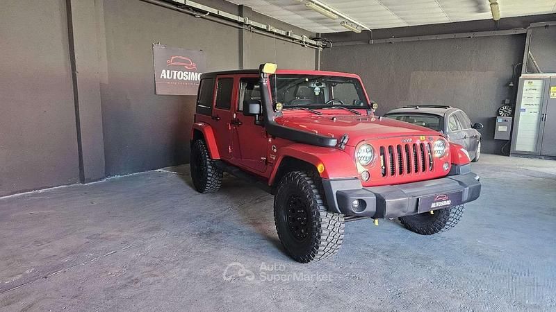 Usata Jeep Wrangler Unlimited Sahara 200 CV (147 kW) 2014 Other SUV