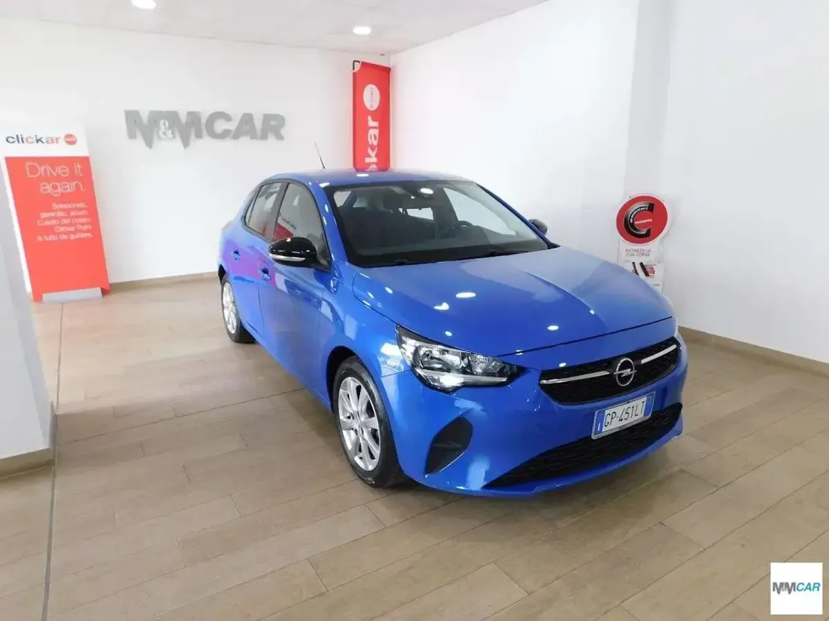 Usata Opel Corsa Edition 75 CV (55 kW) 2023 Blu Utilitaria