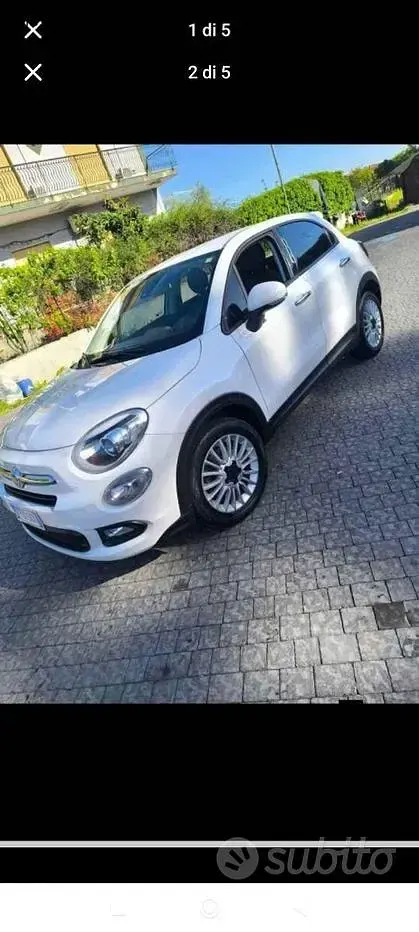 Usata Fiat 500X 130 CV (95 kW) 2019 Bianco SUV