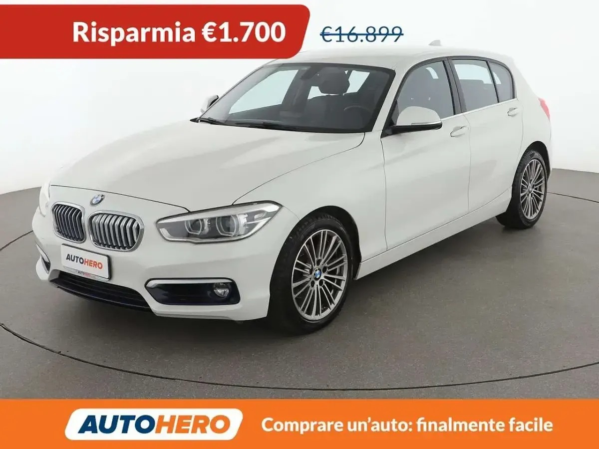 Usata BMW 118 150 CV (110 kW) 2019 Bianco Utilitaria