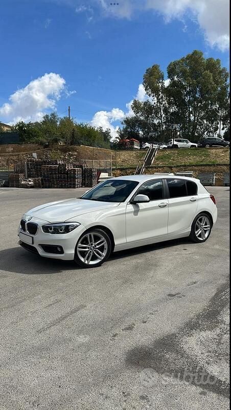 Usata BMW 116 116 CV (85 kW) 2016 Bianco Utilitaria