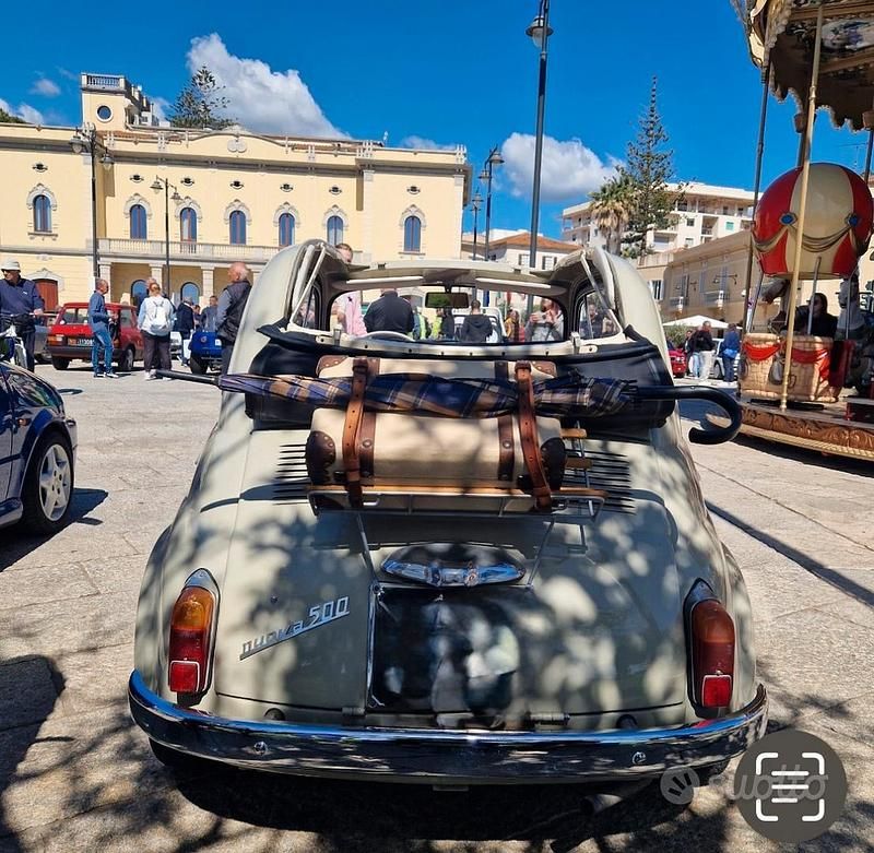 Usata Fiat 500 1960 Verde Utilitaria