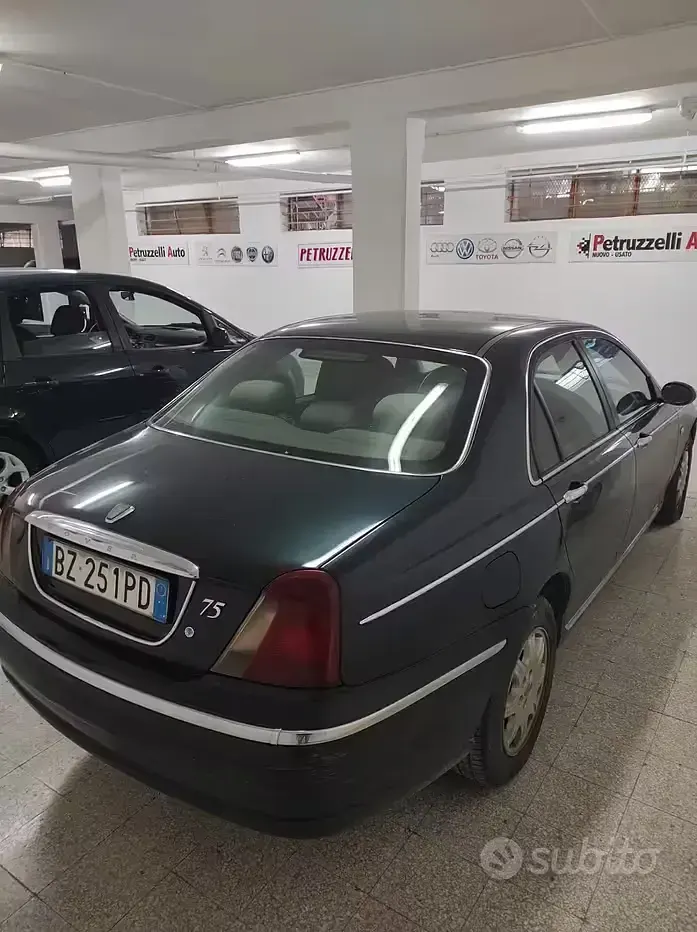 Usata Rover 75 116 CV (85 kW) 2002 Verde Berlina
