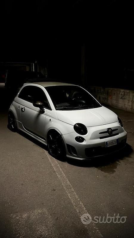 Usata Abarth 595C 160 CV (117 kW) 2014 Grigio Cabrio