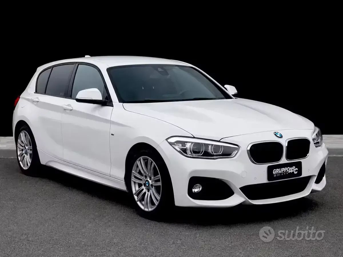 Usata BMW 116 M Sport 116 CV (85 kW) 2016 Bianco Utilitaria