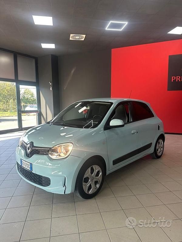 Usata Renault Twingo Intens 65 CV (47 kW) 2019 Blu Utilitaria