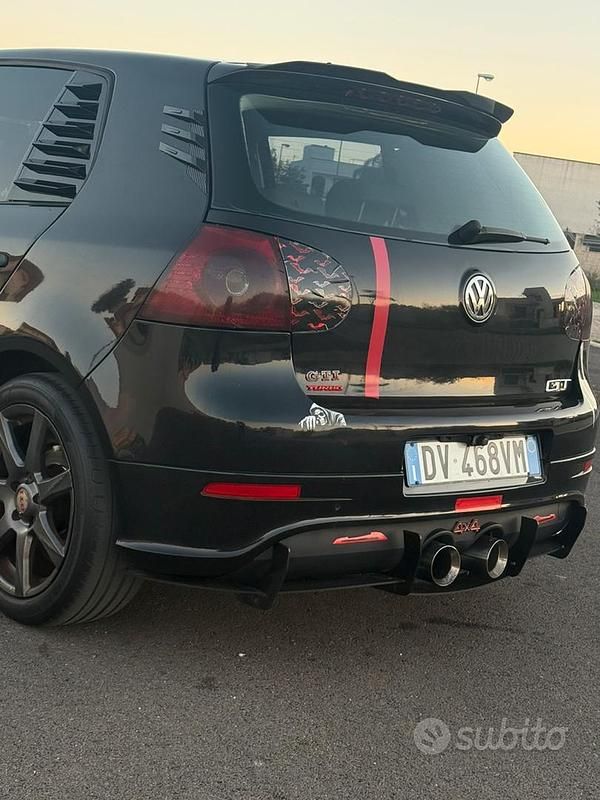 Usata VW Golf VI 122 CV (89 kW) 2009 Nero Utilitaria