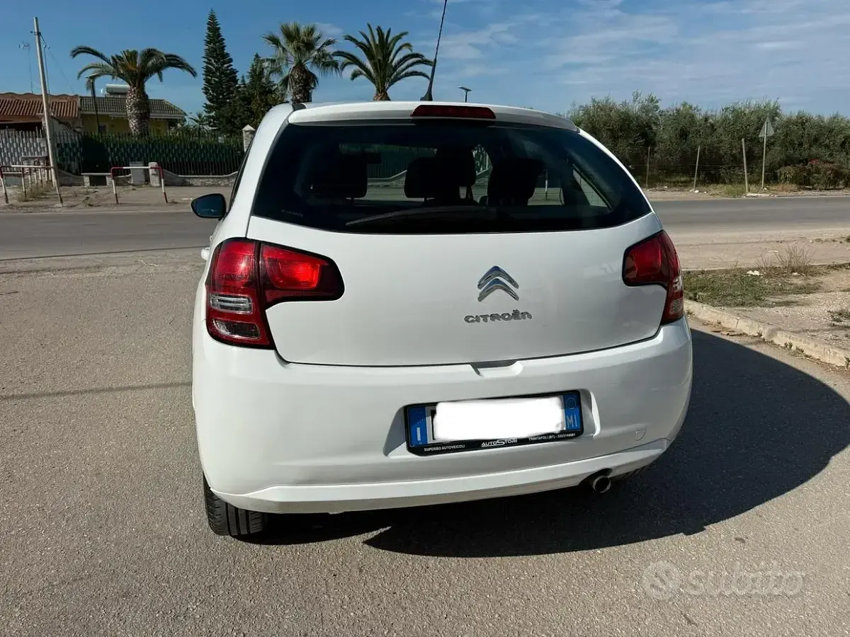 Usata Citroën C3 68 CV (50 kW) 2012 Bianco Berlina