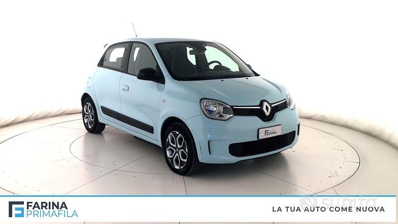 Usata Renault Twingo Equilibre 60 kW (82 CV) 2022 Celeste Utilitaria