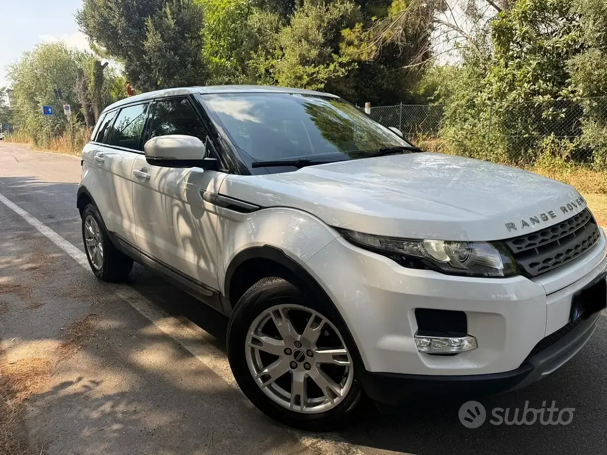 Usata Land Rover Range Rover evoque 2013 Bianco SUV