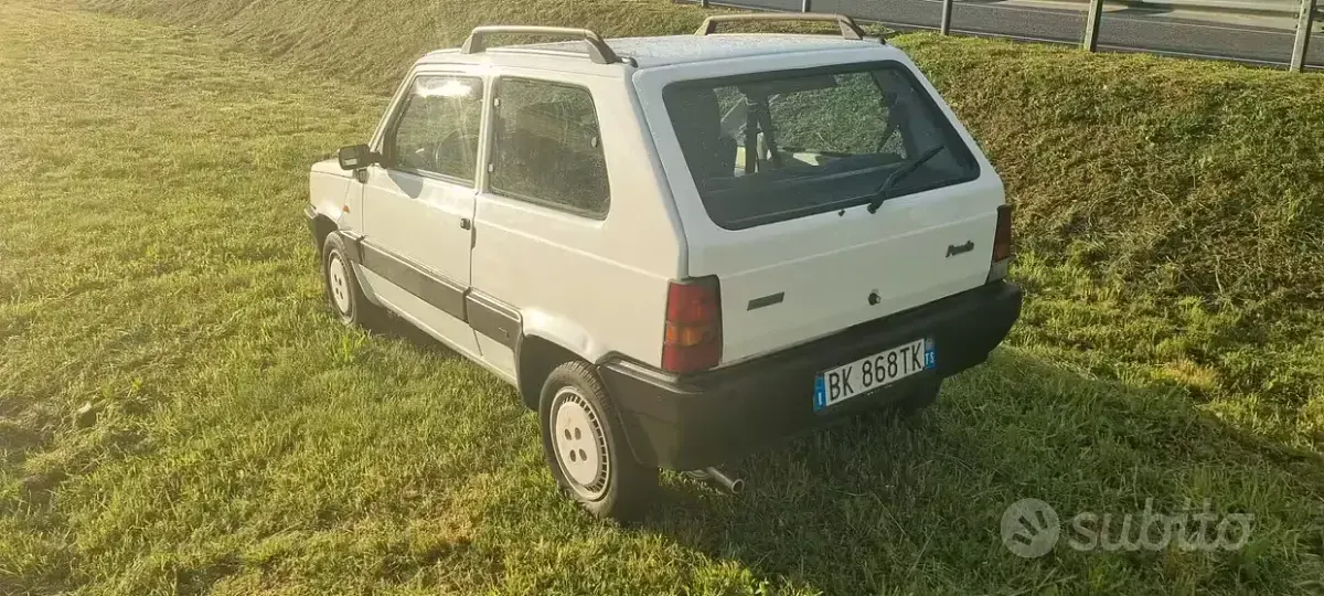 Usata Fiat Panda 42 CV (30 kW) 2000 Bianco Utilitaria
