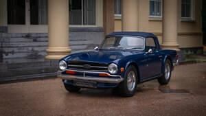 Usata Triumph TR6 106 CV (77 kW) 1973 Blu Cabrio