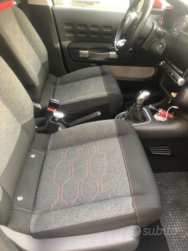 Usata Citroën C3 Shine 75 CV (55 kW) 2017 Grigio Utilitaria