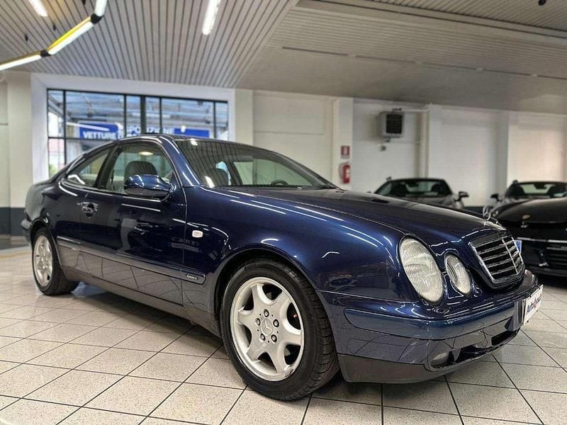 Usata Mercedes CLK200 192 CV (141 kW) 1997 Blu Coupé