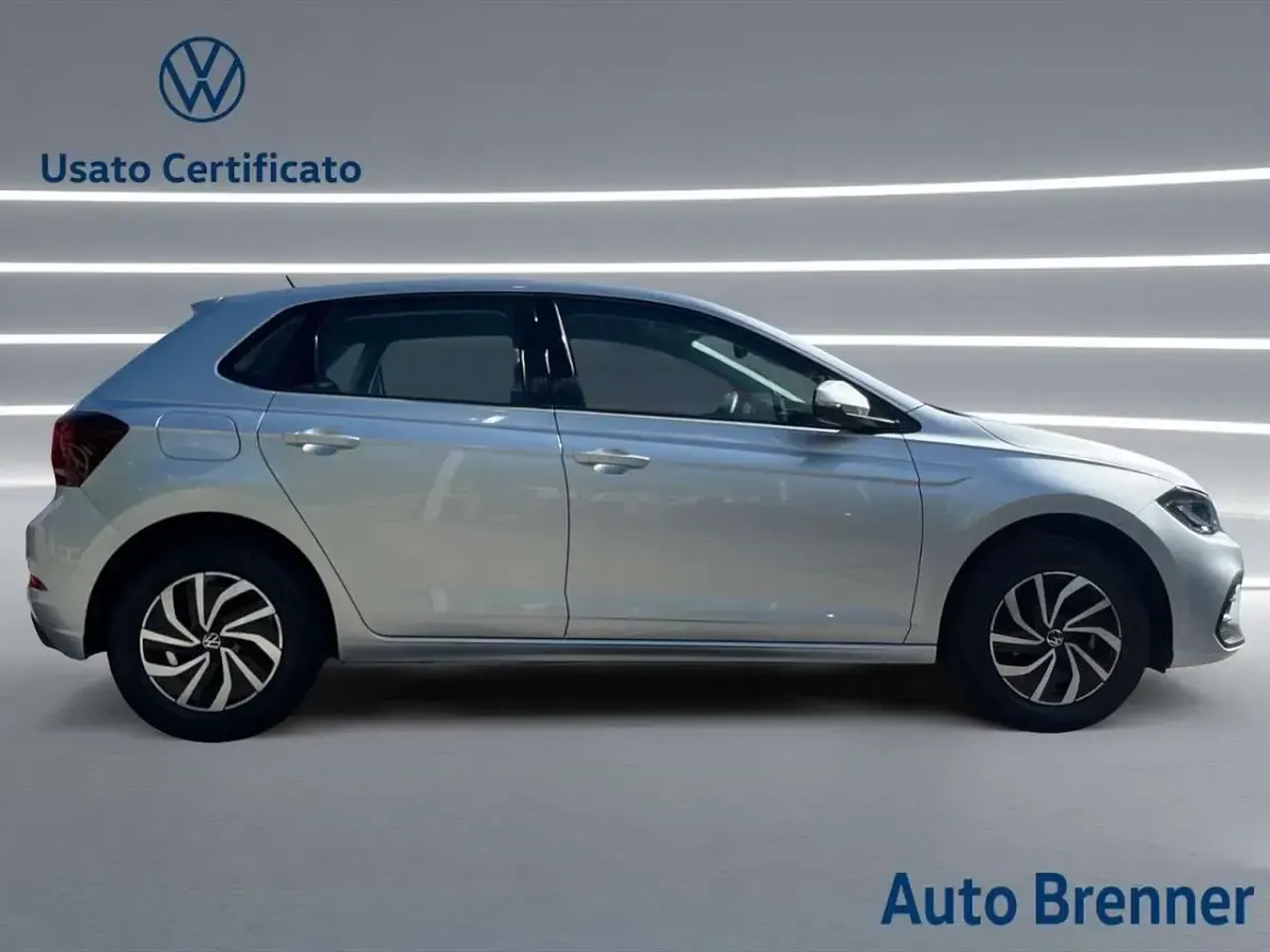 Usata VW Polo Life 95 CV (69 kW) 2025 Argento riflesso met. Utilitaria