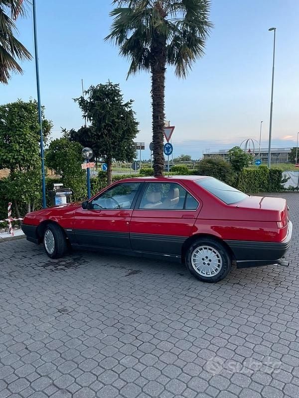 Usata Alfa Romeo 164 188 CV (138 kW) 1988 Rosso Berlina