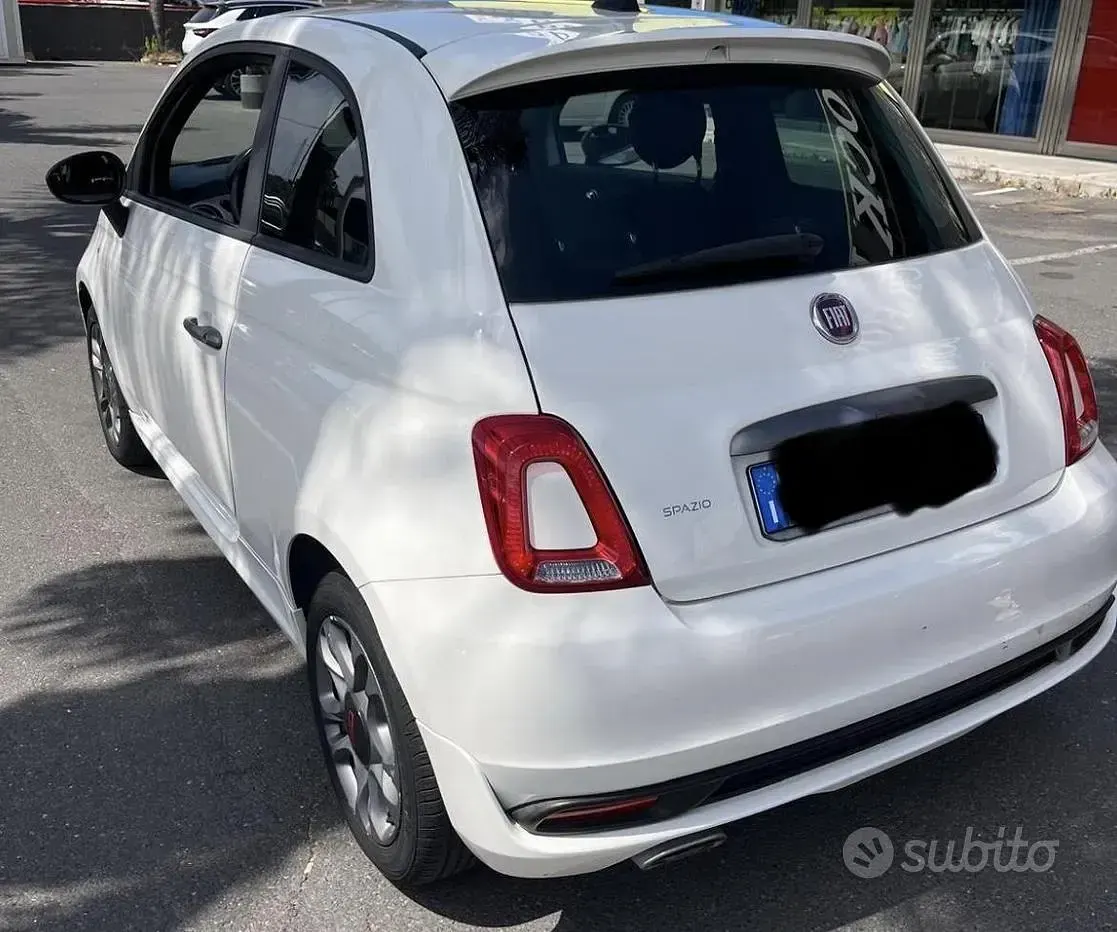 Usata Fiat 500S S 69 CV (50 kW) 2018 Bianco Berlina