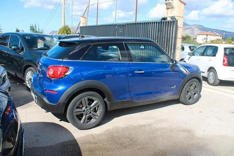 Usata Mini Cooper D Paceman 111 CV (81 kW) 2014 Blu SUV