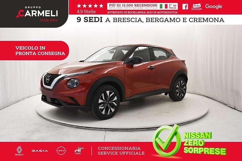 Nuova Nissan Juke Acenta 114 CV (83 kW) 2026 Fuji sunset red SUV