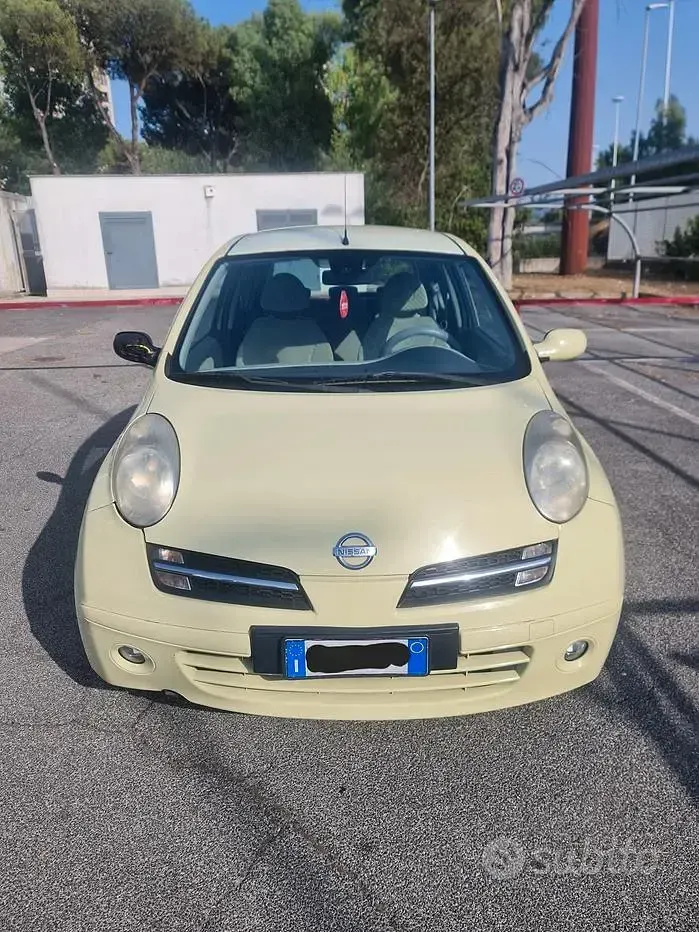 Usata Nissan Micra 86 CV (63 kW) 2006 Giallo Utilitaria