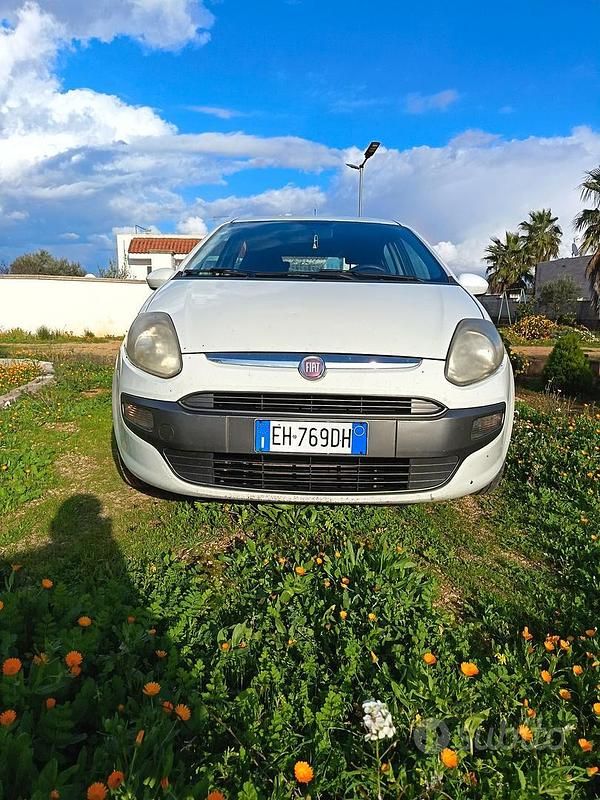 Usata Fiat Punto Evo Emotion 95 CV (69 kW) 2011 Bianco Utilitaria