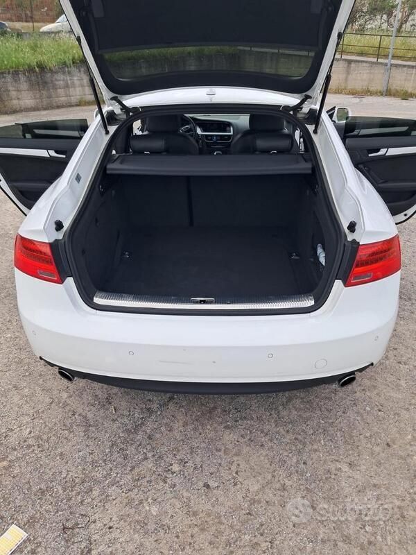 Usata Audi A5 S-Line 2015 Bianco Coupé