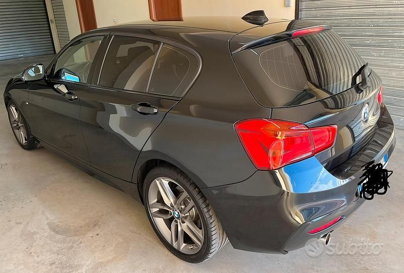 Usata BMW 116 M Sport 2017 Nero Utilitaria