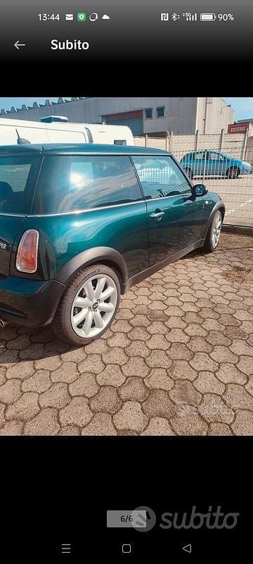 Verde Usata 2005 Mini Cooper Utilitaria | 4500 € (Buon prezzo) - Immagine 1/4