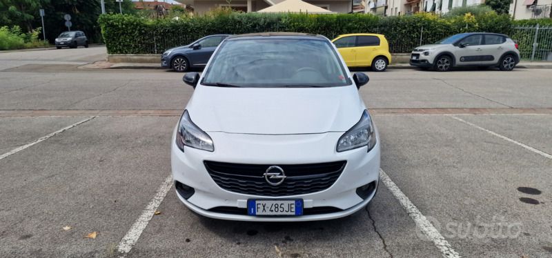 Bianco Usata 2019 Opel Corsa Tre volumi | 10.200 € (Buon prezzo) - Immagine 1/4