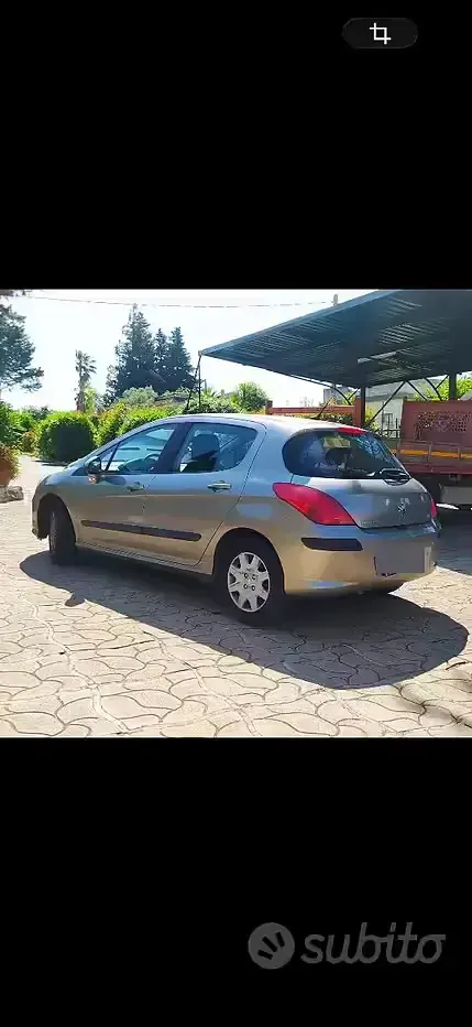 Usata Peugeot 308 92 CV (67 kW) 2011 Grigio Berlina