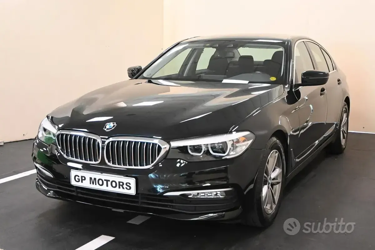 Usata BMW 520 190 CV (139 kW) 2017 Nero Berlina