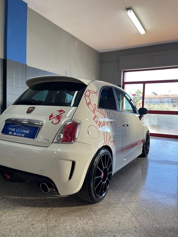 Usata Abarth 500 135 CV (99 kW) 2012 Bianco Utilitaria