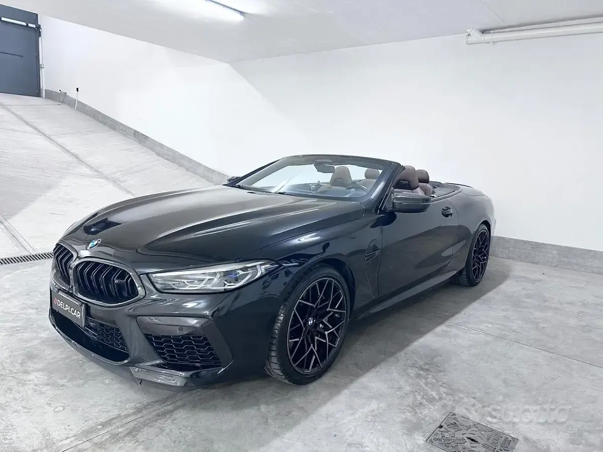 Usata BMW M8 Cabriolet Competition Edition 625 CV (459 kW) 2020 Nero Cabrio