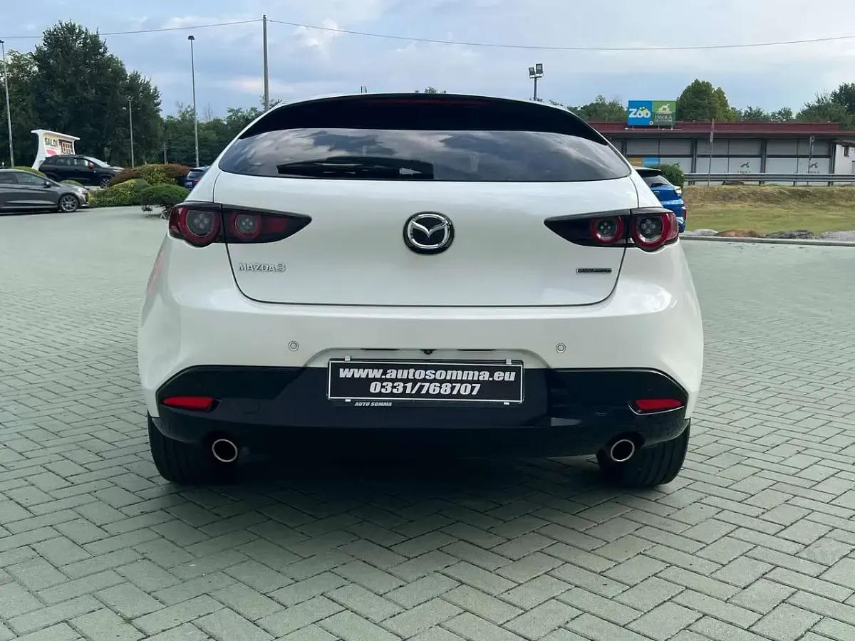 Usata Mazda 3 122 CV (89 kW) 2020 Bianco perlato Berlina
