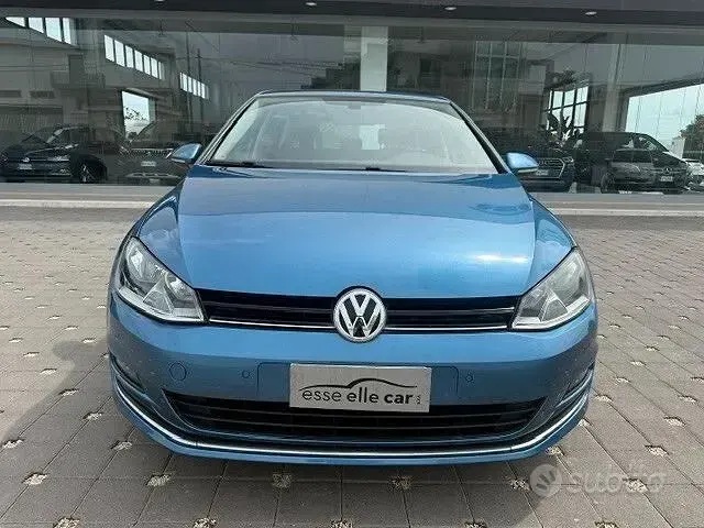 Usata VW Golf VII Executive 110 CV (80 kW) 2016 Blu Berlina
