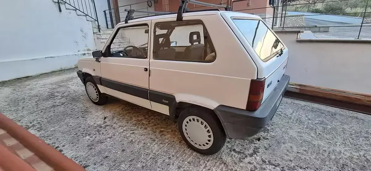 Usata Fiat Panda 34 CV (25 kW) 1989 Bianco Berlina
