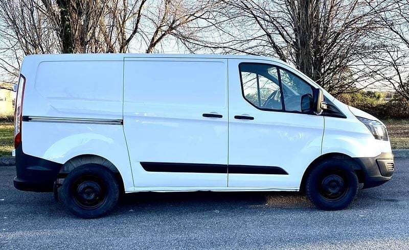 Usata Ford Transit Custom 105 CV (77 kW) 2017 Bianco frozen pastello Furgone