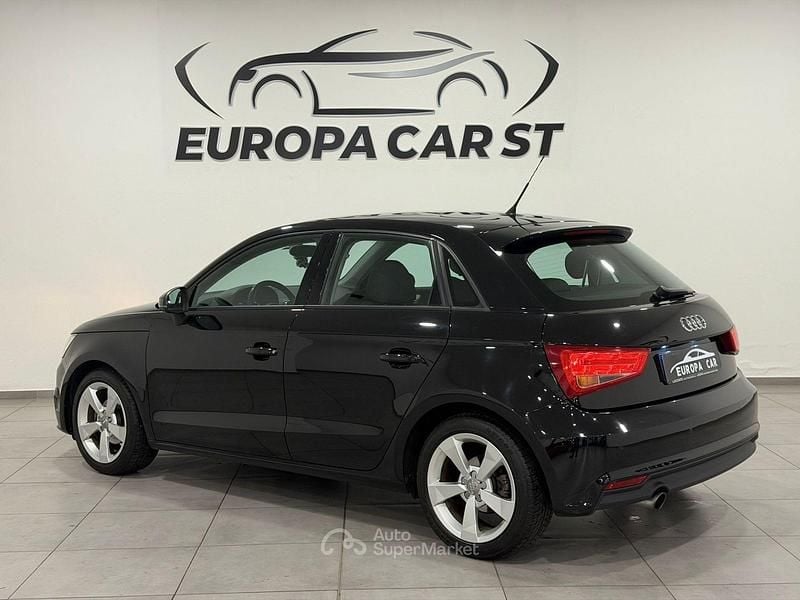 Usata Audi A1 82 CV (60 kW) 2018 Nero Utilitaria